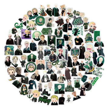 10/50/100Pcs Draco Malfoy Graffiti Stickers Divination Stickers For Luggage Laptop Refrigerator Motorcycle Skateboard Sticker