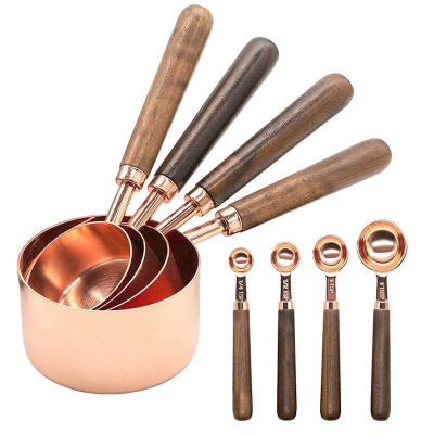 Measuring Cups Premium Stackable Kitchen Measuring Spoon Set Stainless Steel Measuring Cups and Spoons Set