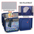 Baby Playpen Portable Activity Center Play Yard Infant Fence Indoor Basketball Safety Barrier Balls Pit Toy Crawling Playground
