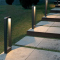 3PCS IP68 Waterproof 15W LED Garden Lawn Lamp Modern Aluminum Pillar Light Outdoor Courtyard villa landscape lawn bollards light