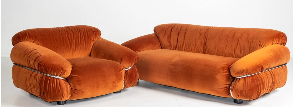 Velvet fabric modular sofa Sesann Sofa