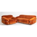 Velvet fabric modular sofa Sesann Sofa