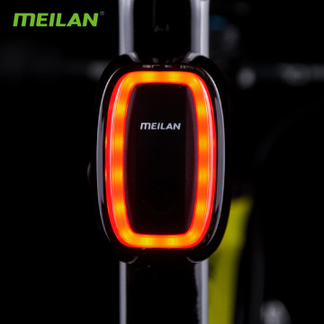 Bike Rear Light Smart Taillight USB Rechargeable Cycling Waterproof Safety Warnin Led Tail Lights