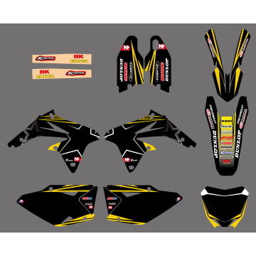 NEW Motorcycle TEAM DECALS STICKERS Graphics FOR Suzuki RMZ450 RMZ 450 2008 2009 2010 2011 2012-2017 Motorcycle Sticker Decal