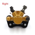 Left / Right ATV Brake Pump 4 Wheel ATV Motorcycle Accessories M10 50mm Front Brake Calipers Under The Pump Disc Brake