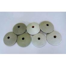 Bowl type soft polishing pads