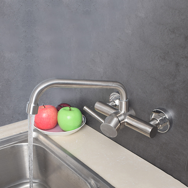 360 degree turn wall mounted sink faucet faucet 3