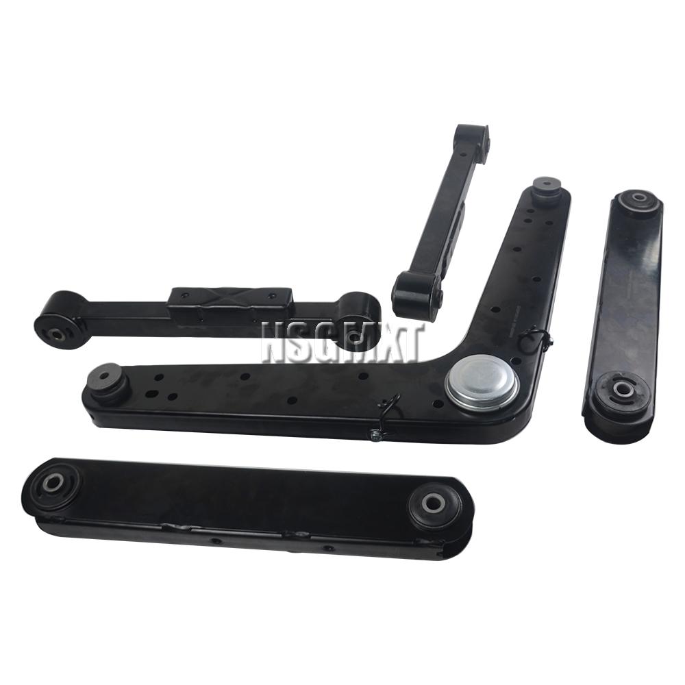 AP01 5pc, REAR CONTROL ARMS Suit For JEEP CHEROKEE KJ / LIBERTY 52088682AB 52088901AC 2703-233390 WC111982 CK641180 521982