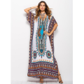 New Fashion Dress For Women Elegant Oversized Dress African Print Dashiki Dresses For Lady