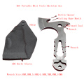 MASALONG EDC Multi-functional High Hardness Blade Mini Tool-Skeleton Axe Kni173