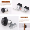 3 Digit Combination Cam Lock Security Locks Bright Chrome Zinc Alloy Password Coded Lock for Home MailBox Cabinet Lockers