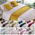 European Style Luxury Velvet Bed Runner Throw Home Hotel Decoration Bed Flag Wedding Bedroom Bed Tail Towel Pillowcase