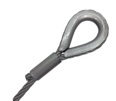 Galvanised Steel Wire Rope Thimbles