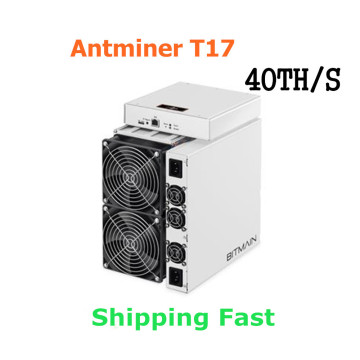 BITAMAIN Used BTC BCH Miner AntMiner T17 40TH/S With PSU Better Than S17 Pro T17e S17e S15 S11 S9 T15 WhatsMiner M3X M21S M20S