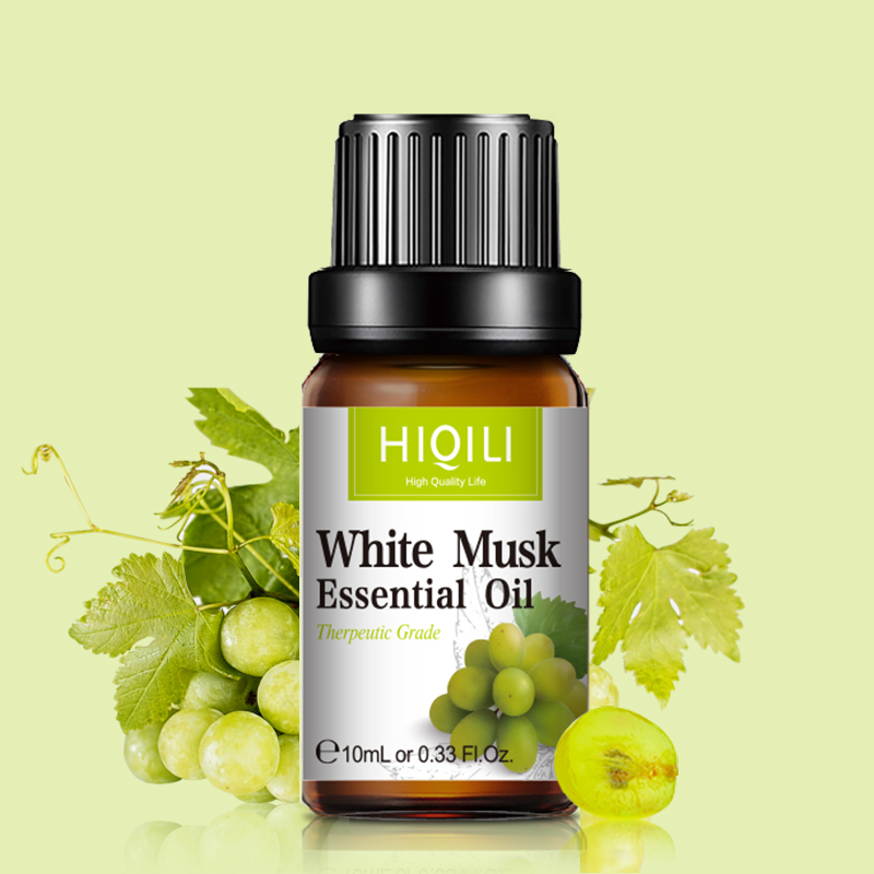 HIQILI Coconut Oil 10ML Diffuser Aroma Essential Oil Apple White Musk Mango Strawberry Watermelon Cherry Lemon Orange Oil