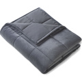 Hot selling in the United States 6.8kg Weighted Blanket reduce Anxiety Gravity blanket Fast shipment from us overseas warehouse
