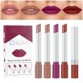 Hot Creative Cigarette Lipstick Sexy Lips Makeup Maquiagem Batom Make Up Lasting Waterproof 4pcs/Set Mini Lipstick Gift TSLM1