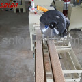 Automatic wood sawdust machine to make pallet blocks