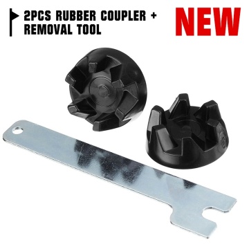 2021 New Kitchen Appliance Parts 2pcs Rubber Coupler Gear Clutch With Removal Tool For KitchenAid 9704230 Food Mixer Parts