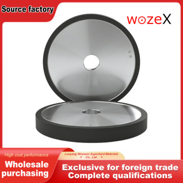 Long life abrasive disc for metal ceramic processing