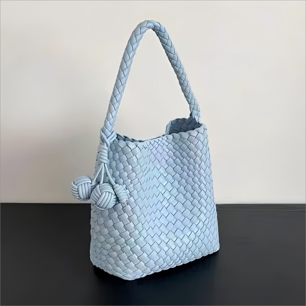Handmade woven handbag