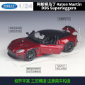 WELLY 1:24 Aston Martin DBS alloy car model Diecasts & Toy Vehicles Collect gifts Non-remote control type transport toy