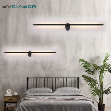 LED wall lamps Nordic style bedroom LED wall lights Modern Simple Bedroom Lights Indoor Living Room Stair Corridor Lighting