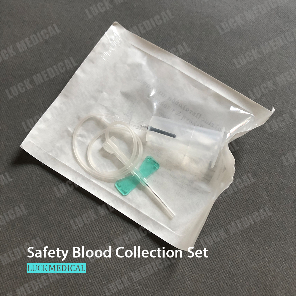 Safety Blood Collection Needle with Holder (47)