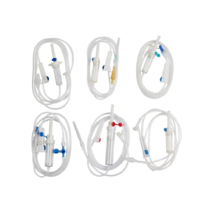 Disposable Hospital Infusion Set For Intravenous Fluids