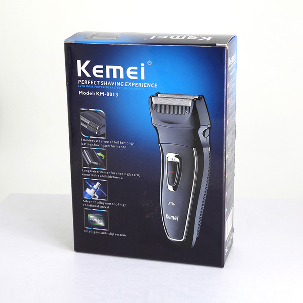 KEMEI Electric Shaver Rechargeable Reciprocating Electronic Shaving Machine Rotary Hair Trimmer Razor KM-8013 Face Care