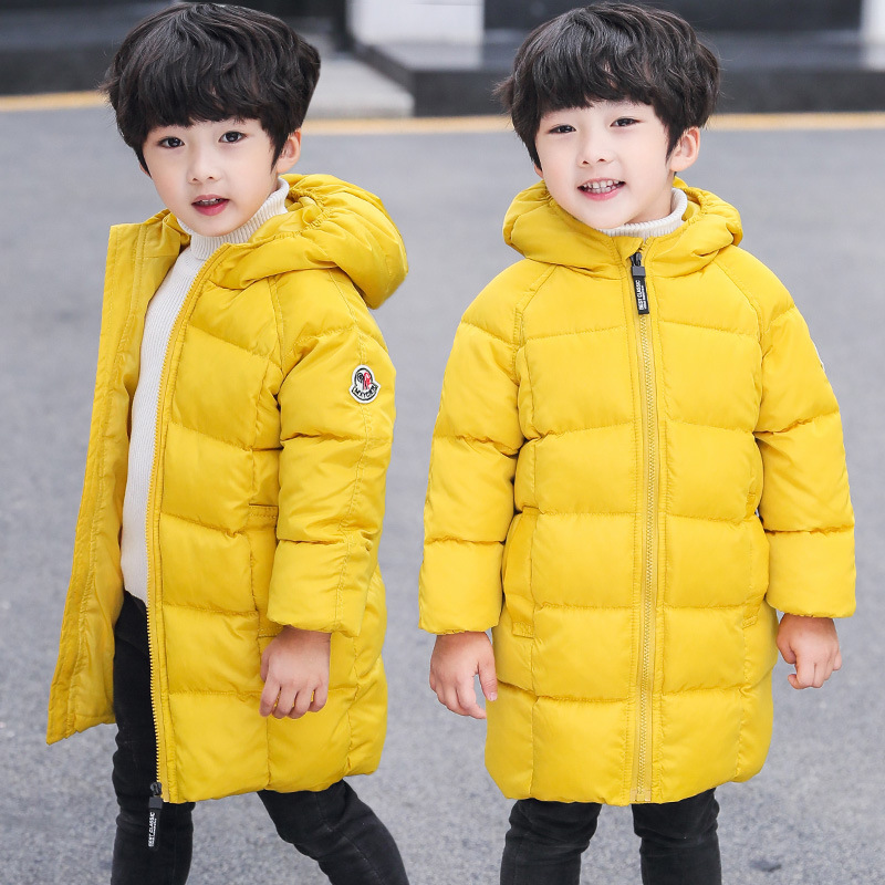 Boys Winter Jackets for Girls Kids Warm Down Parkas Children Hooded Coats Kids Thick Outdoor Outwear 2-12Y Toddler Winter Coat