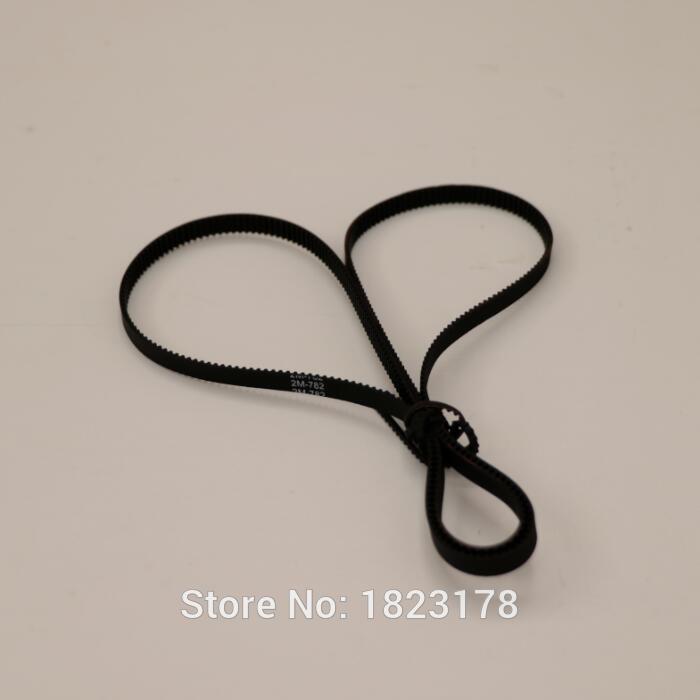 Free shipping 10pc/lot GT2 782 length 782mm width 6mm teeth 391 for 3d printer 782-2GT-6 closed-Loop rubber belt 2GT-782-6