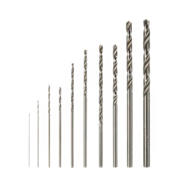 10Pcs/Set HSS High Speed White Steel Twist Drill Bit Set for Dremel Rotary Tool