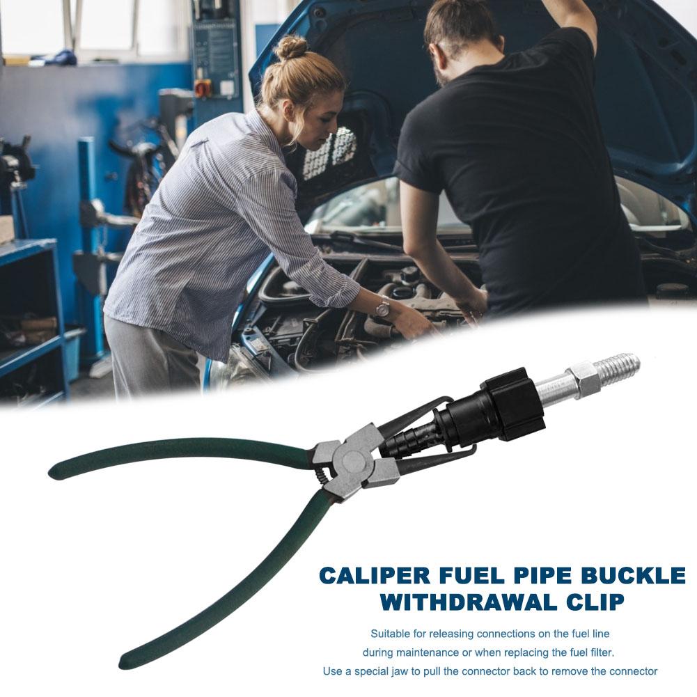 Tubing Pliers Gasoline Pipe Joint Filter Caliper Tubing Separation Pliers Quick Connector Dismantling Pliers