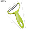 XZJJA Stainless Steel Cabbage Slicer Vegetables Graters Wide Mouth Fruit Peelers Knife Potato Big Zesters Cutter Kitchen Gadgets