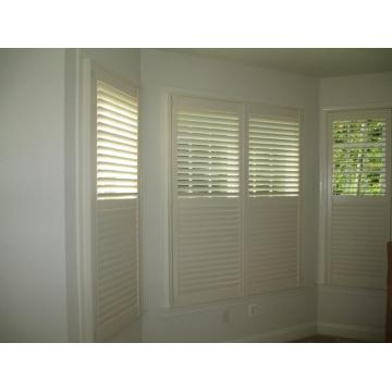 Customized Basswood Wood Shutters Bi-fold shutter door Plantation Sliding Shutters ws2010