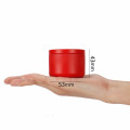 New Small Aluminum Jar Portable Flower Tea Packaging Sealed Cans Tea Leaf Caddy Airtight Smell Proof Container Metal Stash Box