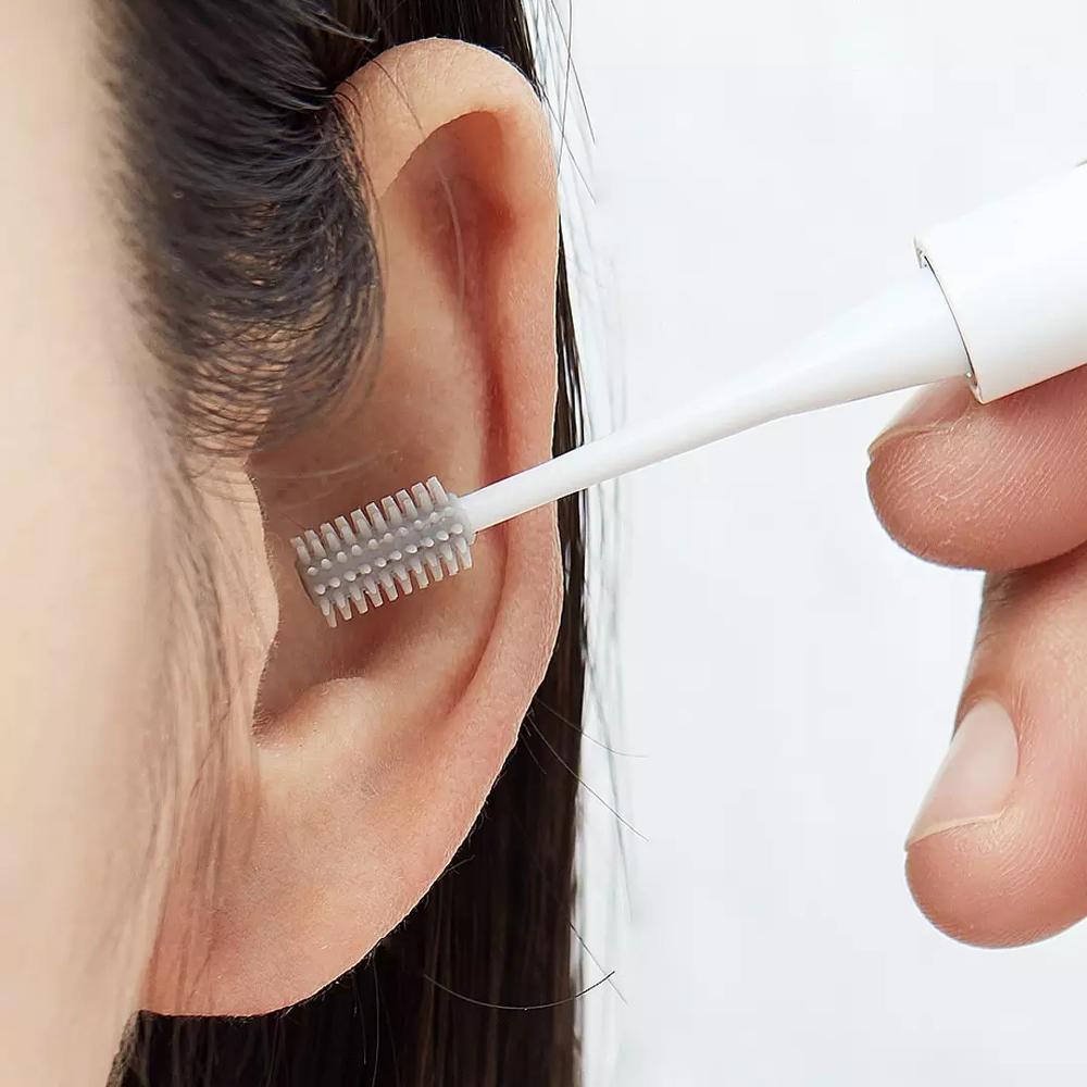 youpin huohou Luminous portable ear shell set USB charging ear stick stainless steel nail scissors