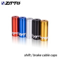 ZTTO Aluminum Alloy Cycling Bike Brake Cable Tips Crimps Bicycles Derailleur Shift Cable End Caps CoreInner Bicycle parts