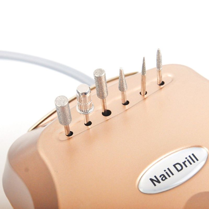 Nail Drills Electric Apparatus for Manicure Cuticle Gel Remover Milling Drill Bits Set Pedicure Machine Grinding Cutter Nail Art