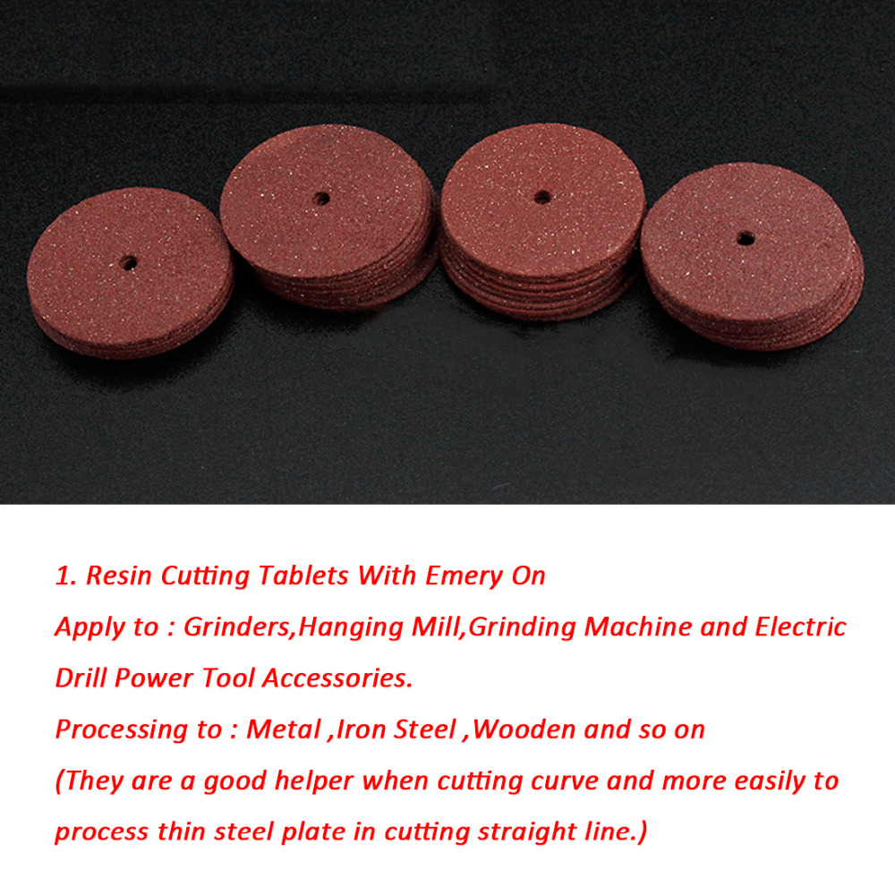 DIY Best Tool 36PCS Resin Cutting Wheel Disc Off Set Bit For Dremel Rotary Tool