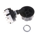 1pcs High-quality Single Deck Rotary Switch Band Selector RS26 1 Pole Position 12 Selectable Band Rotary Channel Selector Switch