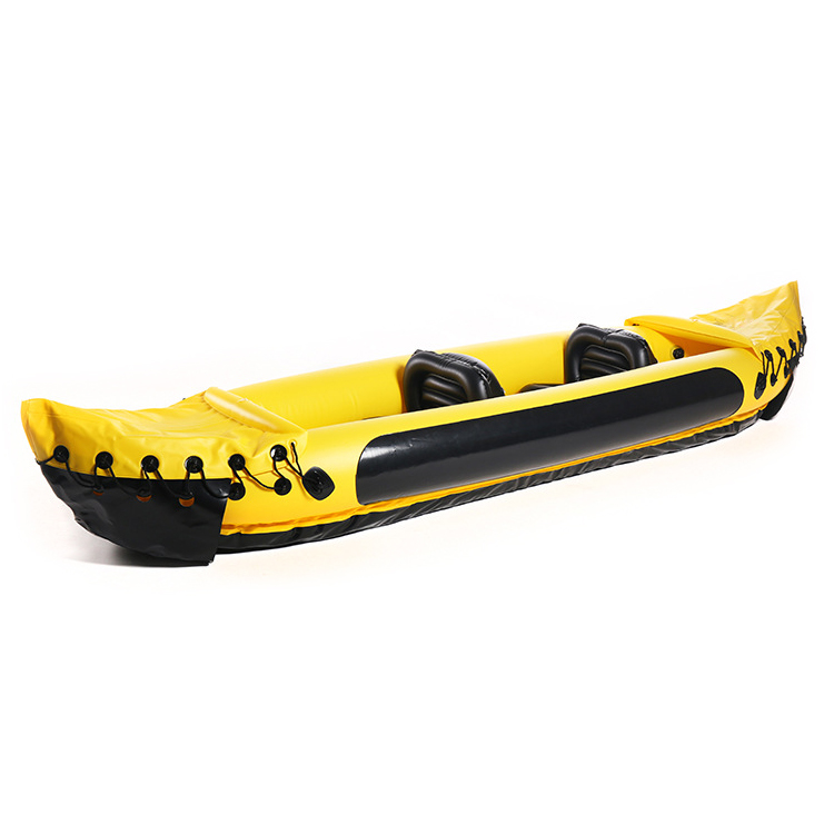 Customize 8ft Foldable Inflatable Paddle Kayak Fishing Boa 1