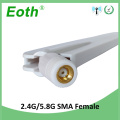 2.4GHz 5GHz 5.8Ghz Antenna 8dBi RP-SMA Connector Dual Band 2.4G 5G 5.8G wifi Antena aerial SMA female wireless router
