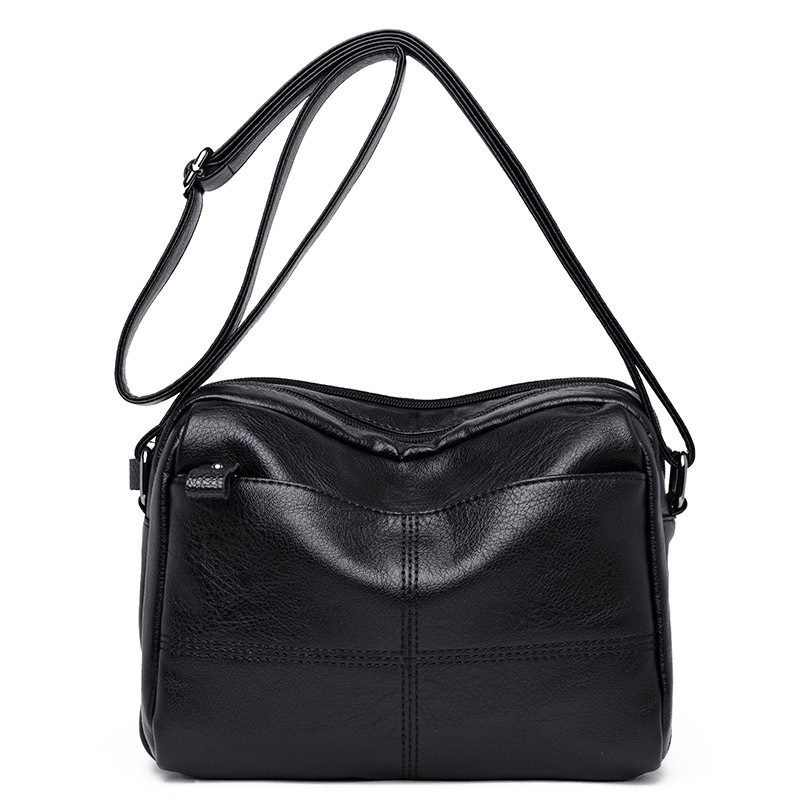 High Quality Soft Leather Flap Bags Women Shoulder CrossBody Bag Women's Leather Handbags Messenger Bags Lady Bolsas Feminina