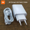 Xiaomi Fast Charger High Speed Turbo Charger EU Adapter USB Type c Cable For Mi 9 9se 9t 8 cc9 a3 Redmi K30 note 7 8 pro K20 Pro