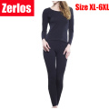 XL-6XL Thermal underwear women set 2018 Autumn winter high elastic long johns Modal thin slim set