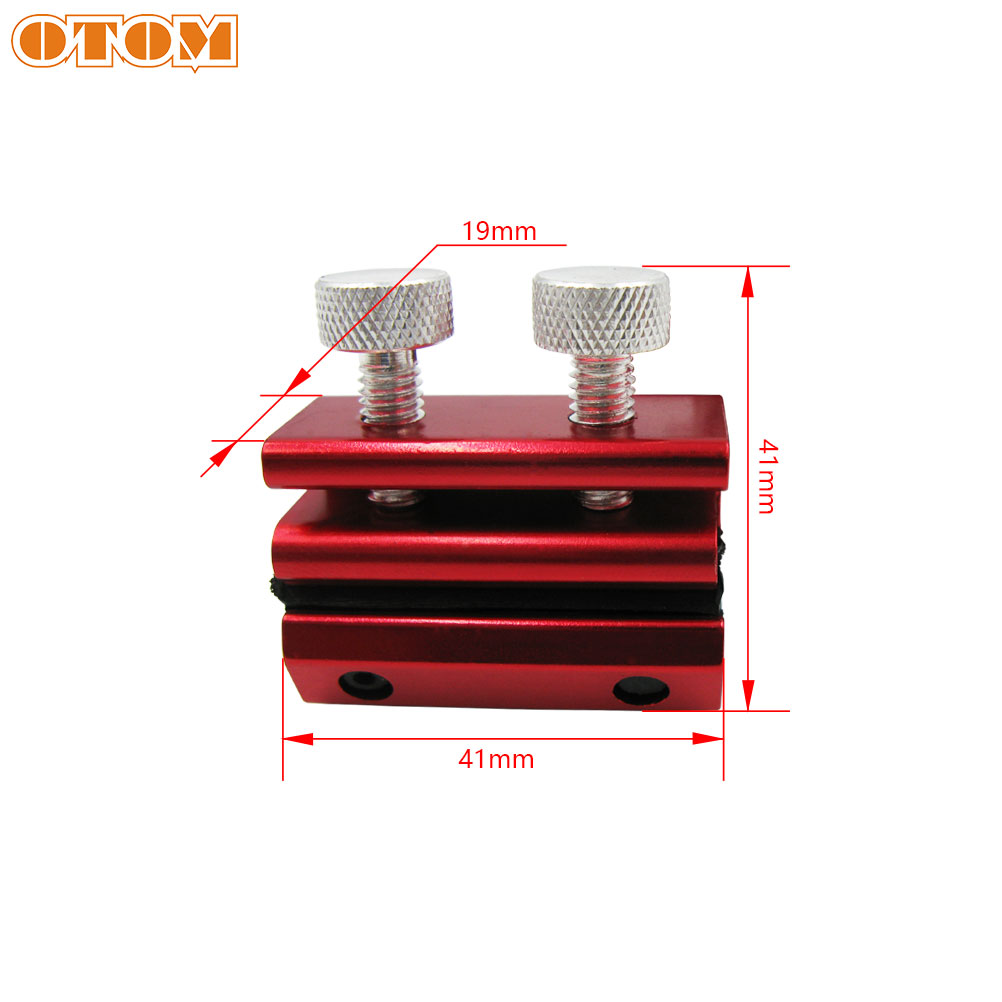 OTOM Universal Motorcycle CNC Aluminium Cable Lube Tool Lubrication Wire Oiler Brake line Refueling Motorbike Brakes Parts