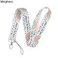 20pcs/lot BH1126 Blinghero Small Fresh Flower Cartoon Animals Neck Strap for key ID Card Gym Phone Badge DIY Hang Rope Lanyard