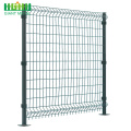 Home PVC Coated Curved Welded 3D Mesh Fence